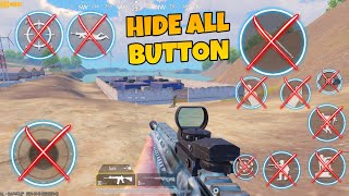 New🔥Tips And Tricks to HIDE ALL BUTTON while Playing😱 | NEW UPDATE Tips & Tricks | PUBG Mobile