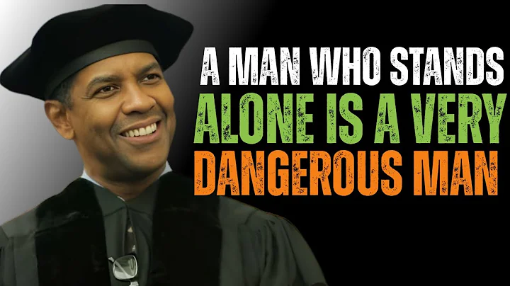 A man who stands alone is a very dangerous man | Denzel Washington motivational speech #dailyquotes