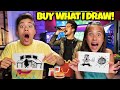 WHATEVER YOU DRAW, I'LL BUY IT CHALLENGE!!! Featuring Panic! At The Disco!