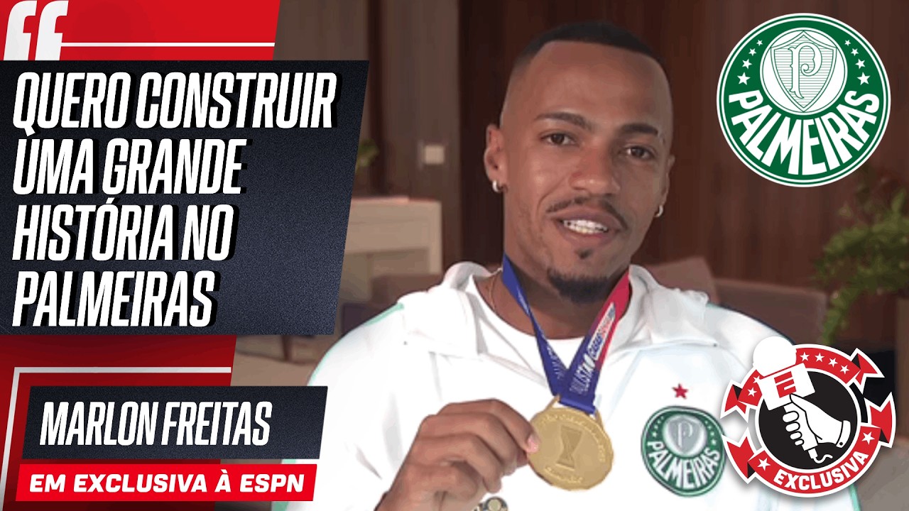 ADAPTAÇÃO, TÍTULO NO PALMEIRAS, TRABALHO COM ABEL FERREIRA E MAIS! EXCLUSIVA COM MARLON FREITAS