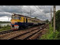 Timelapse of trains at dubulti station latvia  timelapse vilcieni dubultu stacij latvija