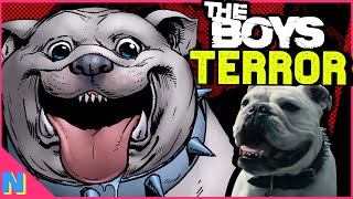 Terror Explained: Billy Butcher&#39;s Dog&#39;s Comic Origins | The Boys (Amazon Prime)