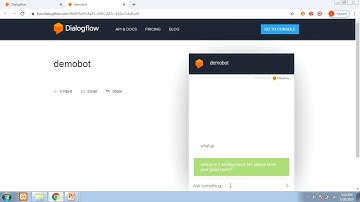 04-deploy dialogflow with web demo