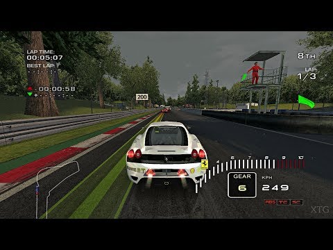 Ferrari Challenge: Trofeo Pirelli Wii Gameplay HD (Dolphin Emulator)