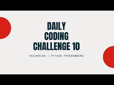 Daily Coding Challenge