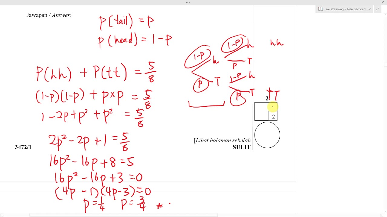 Jawapan Add Math Spm 2019 Kertas 1