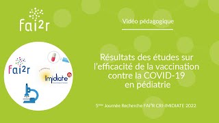 Résultats des études sur l’efficacité de la vaccination contre la COVID-19 en pédiatrie