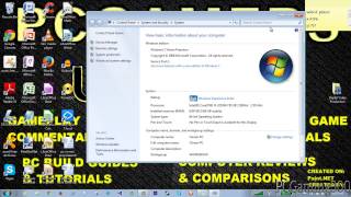 how to check your computer specs [windows 8/7/vista/xp]