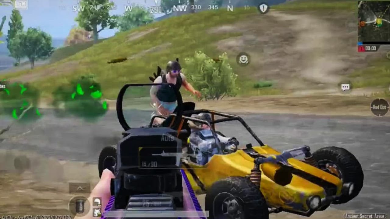 M416 + red dot buggy spary🔥on realme 8i