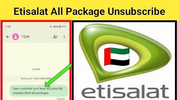 etisalat all package deactivation code | etisalat all service deactivate code