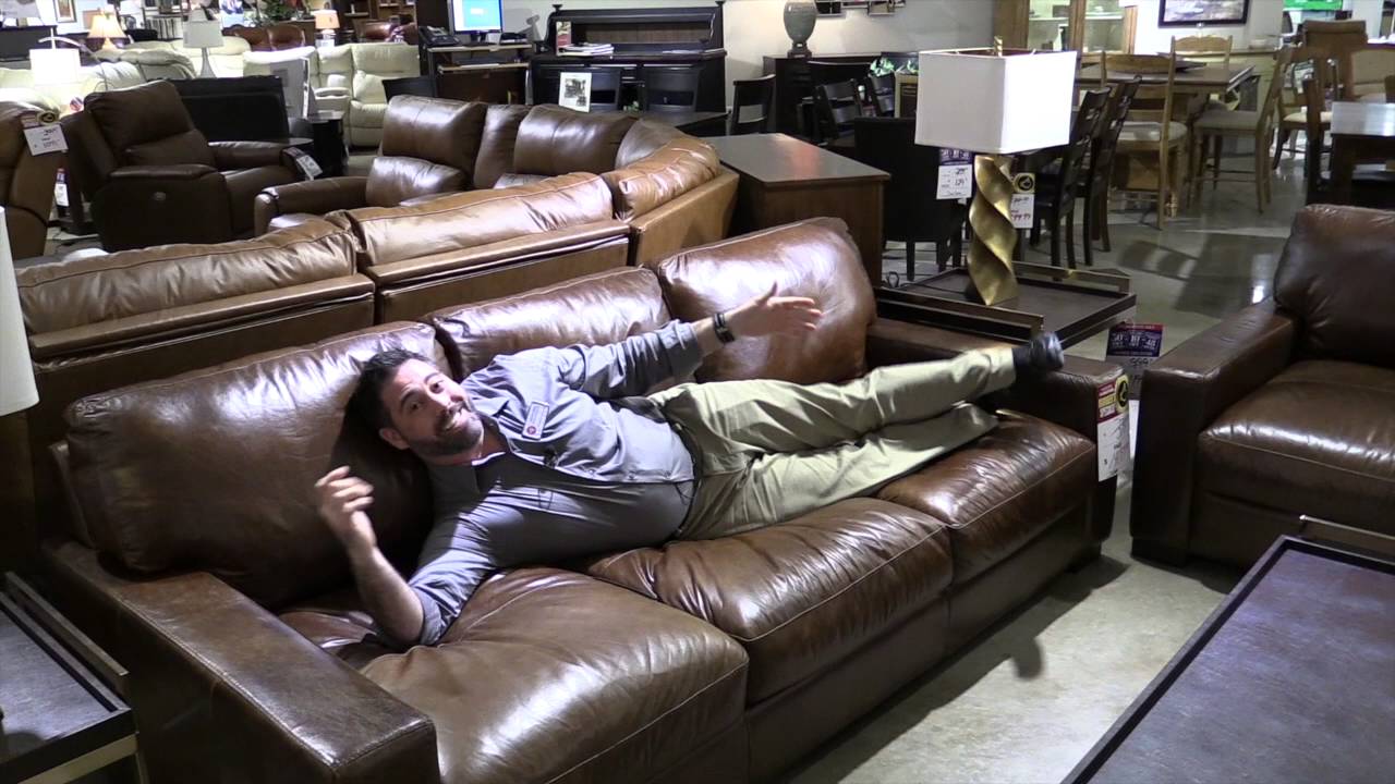 Altamonte Springs Leather Sofa Leather Furniture Hudson S