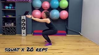 Squat Ile Kalça Ve Bacak Şekillendirme