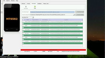 How to Flash intex aqua star power using SP Flash Tool