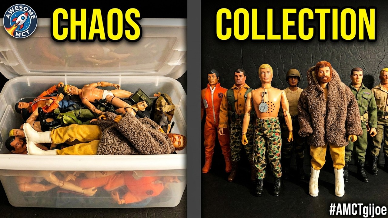🪖 GI JOE Adventure Team Soldier Toys Unboxing 1970s 1960s Vintage