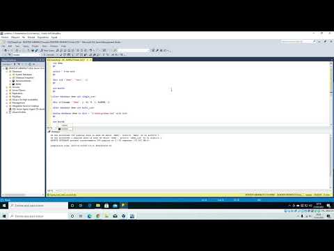 Video: ¿Qué pasa con la opción de verificación en SQL Server?