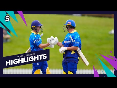 Volts hold their nerve! Volts V Firebirds - Super Smash 2025/26 Highlights