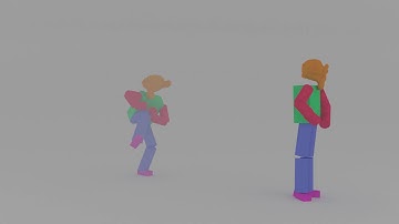First Motion Capture Test in Blender