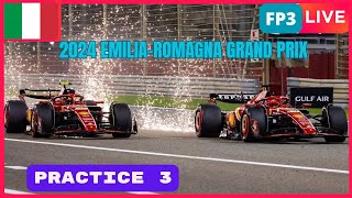 🔴F1 LIVE | 2024 EMILIA-ROMAGNA GP | FP3 | Live data and Commentary {Autodromo Enzo e Dino Ferrari}