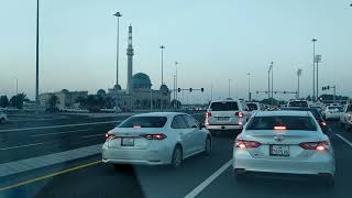 Beautiful View of Qatar Highways-While Traveling