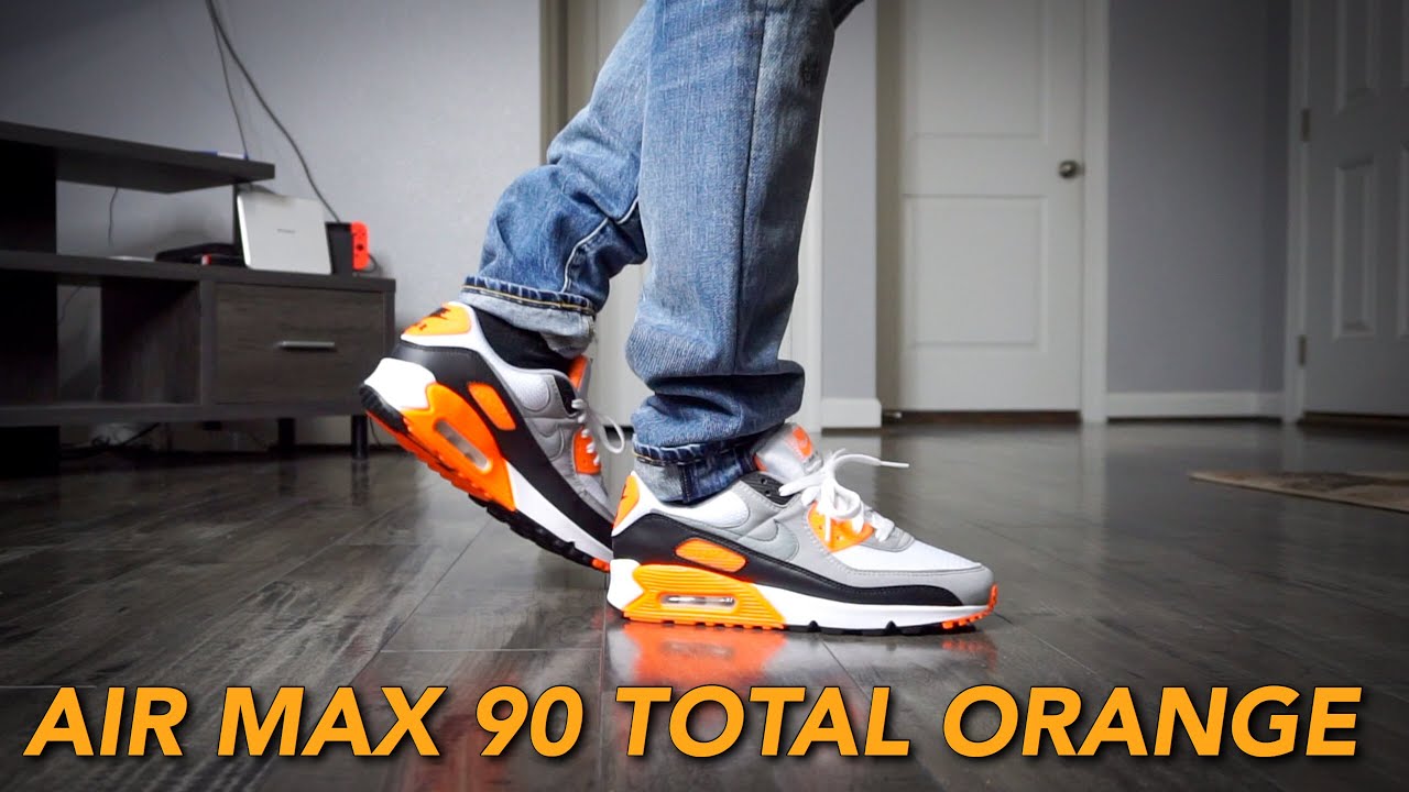 nike air max 90 recraft total orange