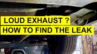 What Does An Exhaust Leak Sound Like? - And How To Find It