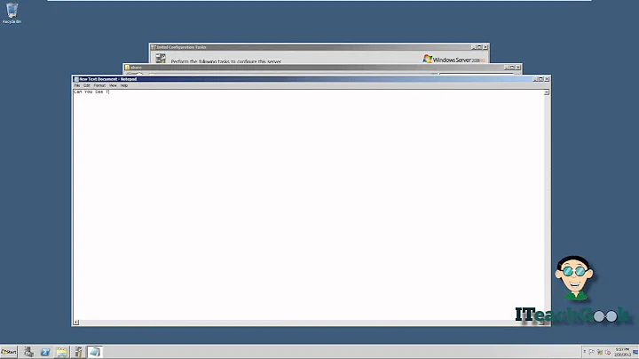 How To Setup File Sharing On Server 2008 R2