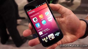 Ubuntu Phone OS on Samsung Galaxy Nexus Android Smartphone Hands-On