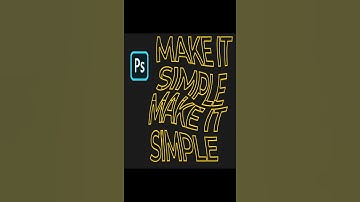 How to make trwil text effect in photoshop || Trwil Effect In Photoshop Tutorial #short
