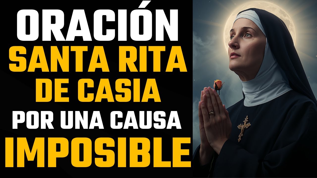 ORACIÓN MILAGROSA A SANTA RITA DE CASIA | Pide por esa Causa Imposible