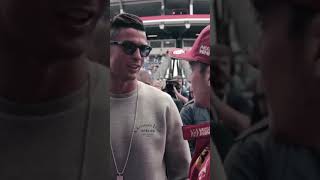 Cristiano Ronaldo Meet Charles Leclerc #shorts