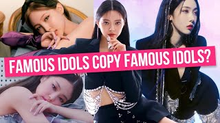 Most Controversial Cases Famous Idols Accused of COPYING Famous Idols