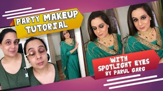 #123 The Party Makeup Tutorial With Beautiful Spotlight Eyes👀 By Parul Garg 😍😍