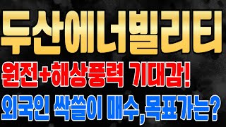 [ 두산에너빌리티 주가전망 ] 원전 수출 기대감,SMR 대장주,해상 풍력 수혜 예상! 두산에너빌리티 주가 폭등은 계속되나요?