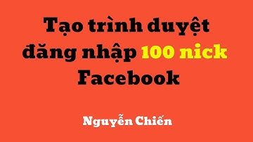 Cách tạo ra nhiều chrome đăng nhập