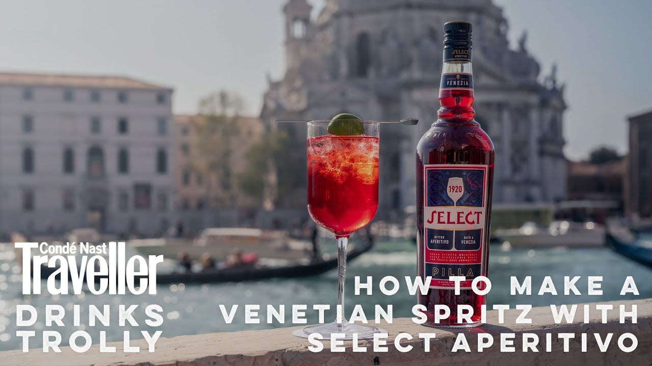 Venetian Spritz cocktail recipe with Select Aperitivo