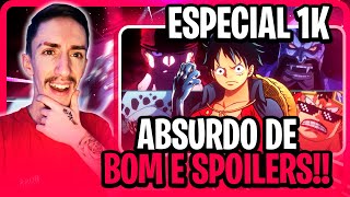 REAGINDO ao AS MAIS NOVAS MITAGENS EM ONE PIECE (ESPECIAL 1K!!) | REACT