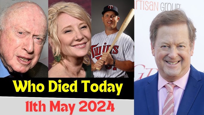 11 Famous Legend Who Died On 11th May 2024 Actor Who Passed Away Today