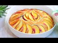 Пирог с персиками! Самый ВКУСНЫЙ И ПРОСТОЙ! Рецепт #106 Peach pie