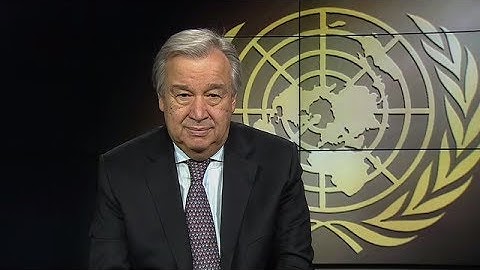 Ramadan 2017 - Video Message from António Guterres (UN Secretary-General)