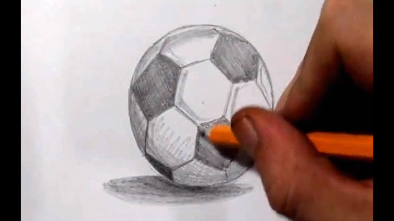 How To Draw a Soccer Ball Football Real Time Soccer ball, Drawing lessons, Soccer