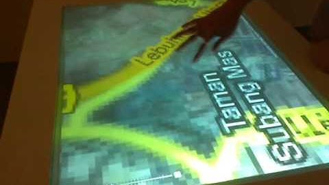 Google Maps - Multitouch Table