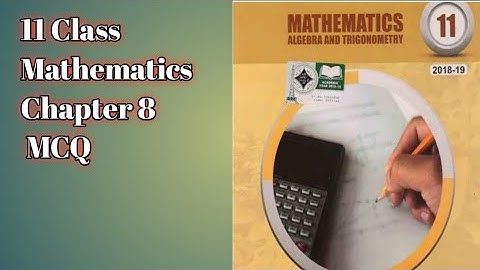 1st year Math Important Mcqs Chapter 8 Mathematical Induction and Binomial Theorem
