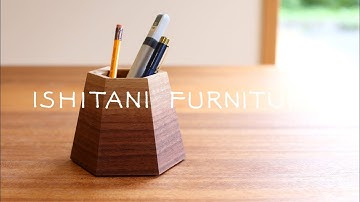 ISHITANI - Making Penholders with Hexagonal Pyramid