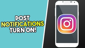 How To Turn ON Post Notifications on Instagram (QUICK & EASY!)
