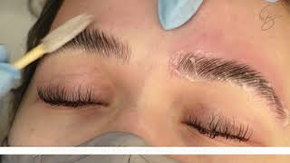 Eyebrow Lamination & Henna Bee Eyebrow Tint in ONE service!