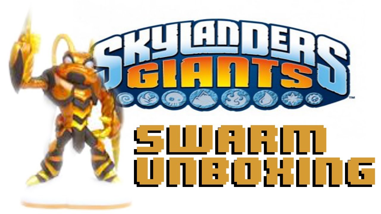 Skylanders Giants - Swarm Unboxing