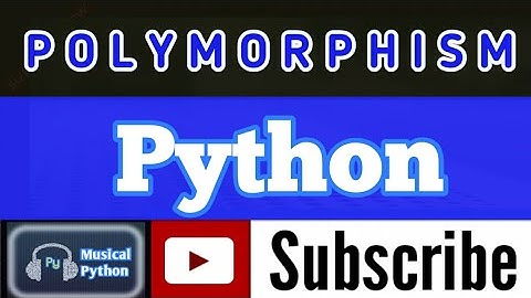 Polymorphism in Python | Object Oriented Programming Concepts | Python  for Beginners