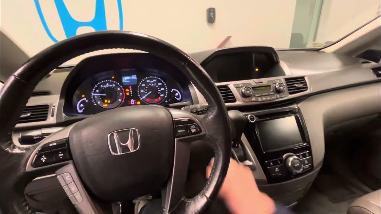 2016 Honda Odyssey startup. - YouTube