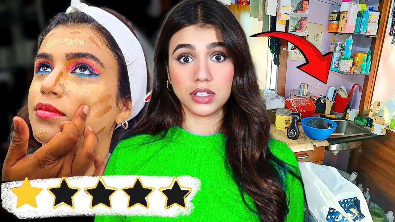 جربت أسوأ 3 خبيرات مكياج عرايس  | وجهي تدمر ! 😭