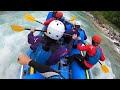 Soa river rafting with abyss adventures in slovenia